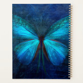 ブルーバタフライ・オブ・ジョイ&ラック プランナー手帳 (裏面)