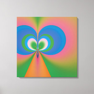 ブルーバタフライ キャンバスプリント