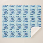 ブルーバタフライ シェルパブランケット (正面(横))