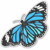 ブルーバタフライ シール (正面)