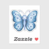 ブルーバタフライ シール (シート)