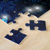 ブルーバタフライ ジグソーパズル (側面)