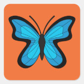 ブルーバタフライ スクエアシール (正面)