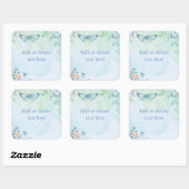 ブルーバタフライ スクエアシール (シート)