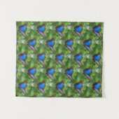 ブルーバタフライ タペストリー (正面(横))