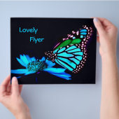 ブルーバタフライ チラシ (手)