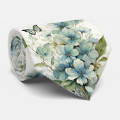 ブルーバタフライ ネクタイ (ロール)