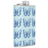 ブルーバタフライ フラスク (右)