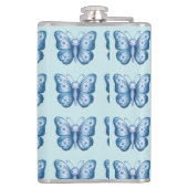 ブルーバタフライ フラスク (裏面)