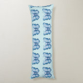 ブルーバタフライ ボディピロー (裏面 (縦))