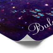 ブルーバタフライ ポスター (角)