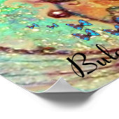 ブルーバタフライ ポスター (角)