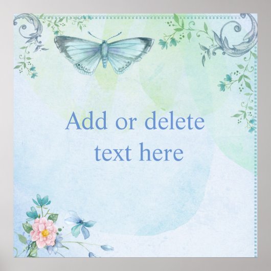 ブルーバタフライ ポスター (正面)