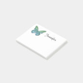 ブルーバタフライ ポストイット (アングル)