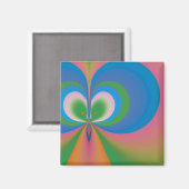 ブルーバタフライ マグネット (正面/裏面)