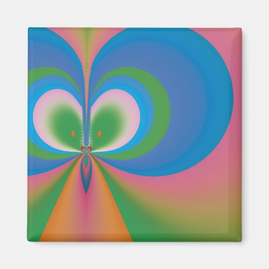 ブルーバタフライ マグネット (正面)