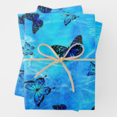 ブルーバタフライ ラッピングペーパーシート (インサイチュ)