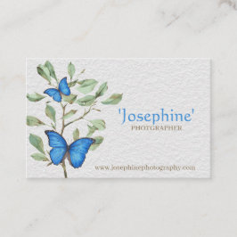 ブルーバタフライ – 名刺