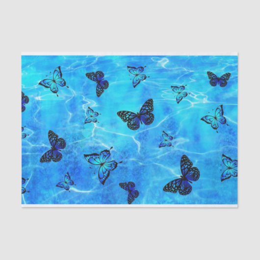 ブルーバタフライ 薄葉紙 (正面)