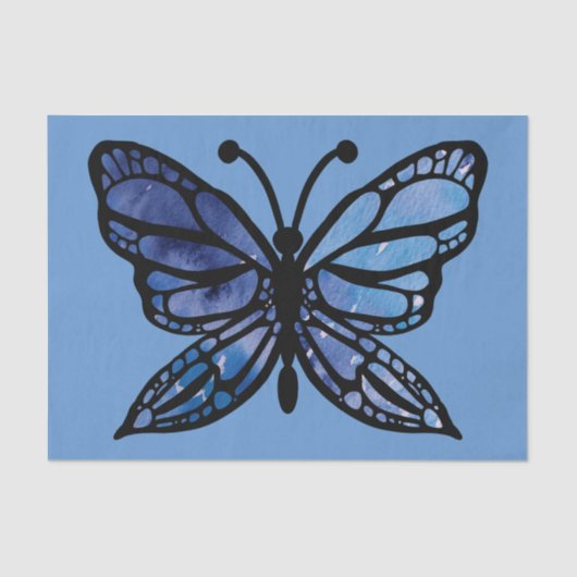 ブルーバタフライ 薄葉紙 (正面)