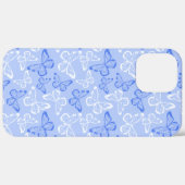 ブルーバタフライ Case-Mate iPhoneケース (裏面 (横))