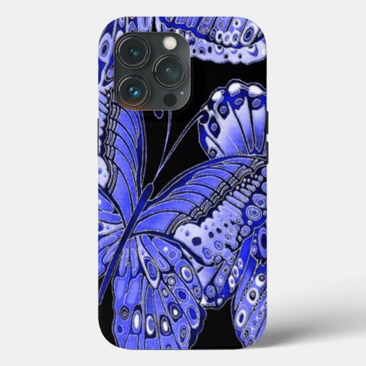 ブルーバタフライ Case-Mate iPhoneケース (裏面)