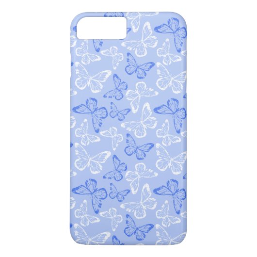 ブルーバタフライ Case-Mate iPhoneケース (裏面)