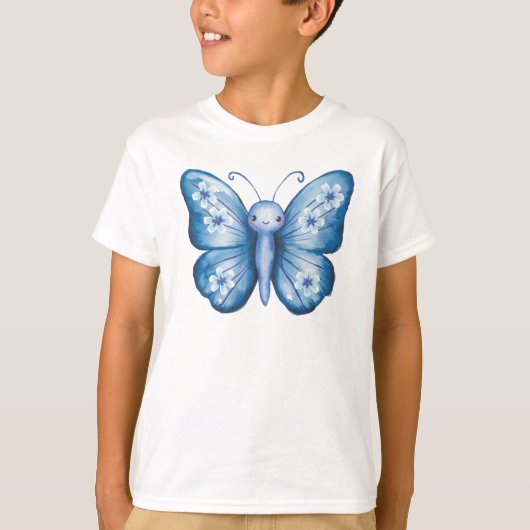 ブルーバタフライ Tシャツ (正面)