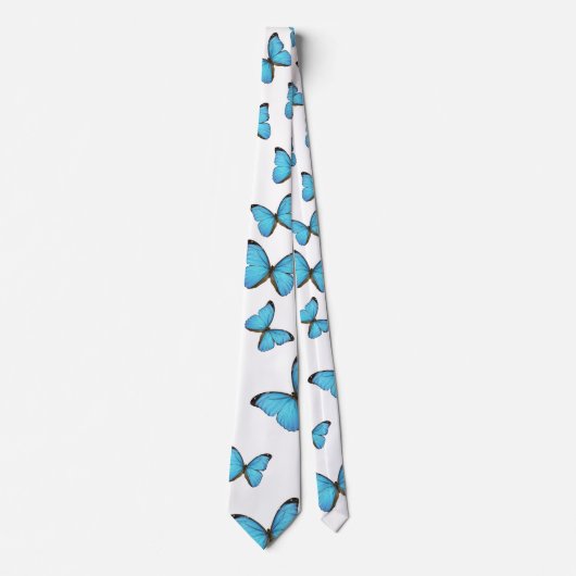 ブルーバターフリス ネクタイ (正面)