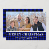 ブルーバッファローチェック写真 シーズンカード (正面/裏面)