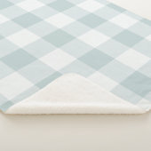 ブルーバッファローチェック |農家モダン家 シェルパブランケット (3/4)