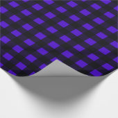 ブルーバッファローラージプレイド ラッピングペーパー (コーナー)