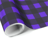 ブルーバッファローラージプレイド ラッピングペーパー (ロールコーナー)