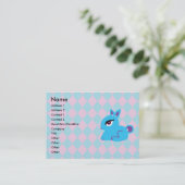 ブルーバニーの名刺 名刺 (スタンド正面)