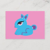 ブルーバニーの名刺 名刺 (裏面)