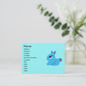 ブルーバニーの名刺 名刺 (スタンド正面)