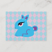 ブルーバニーの名刺 名刺 (裏面)