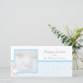 ブルーバニーイースターフォトカード シーズンカード (スタンド正面)