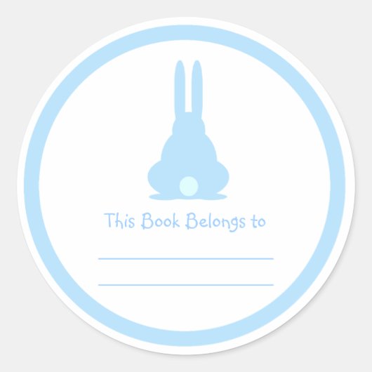 ブルーバニー ラウンドシール (正面)