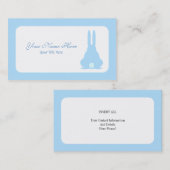 ブルーバニー 名刺 (正面/裏面)