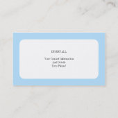 ブルーバニー 名刺 (裏面)