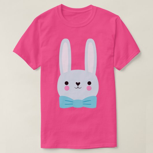 ブルーバニー Tシャツ (デザイン正面)