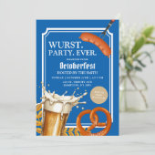 ブルーババリアンワーストビール&プレッツェルオクトーバーフェスト 招待状 (スタンド正面)