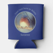 ブルーバパーソナライズされたード 缶クーラー (正面)