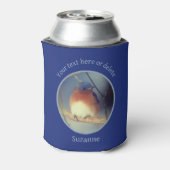 ブルーバパーソナライズされたード 缶クーラー (缶裏面)