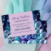 ブルーバブルデザインハウスクリーニングサービススクエア 名刺