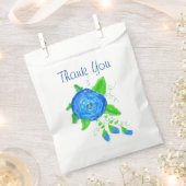 ブルーバラありがとう フェイバーバッグ (クリップ留めされた状態)