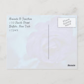 ブルーバラありがとう ポストカード (裏面)