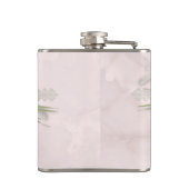 ブルーバラとクラウンフローラブーケ母の日 フラスク (裏面)