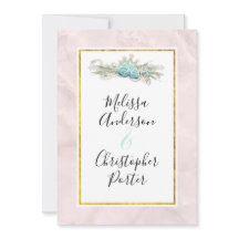 ブルーバラとクラウンフローラブーケ結婚ス